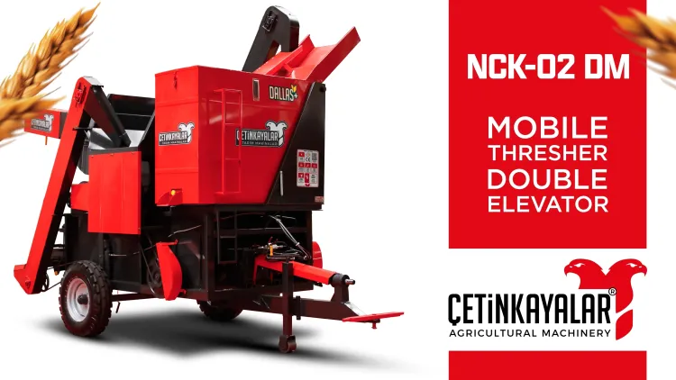 NCK-02 DM Mobile Thresher Double Elevator Promotional Video