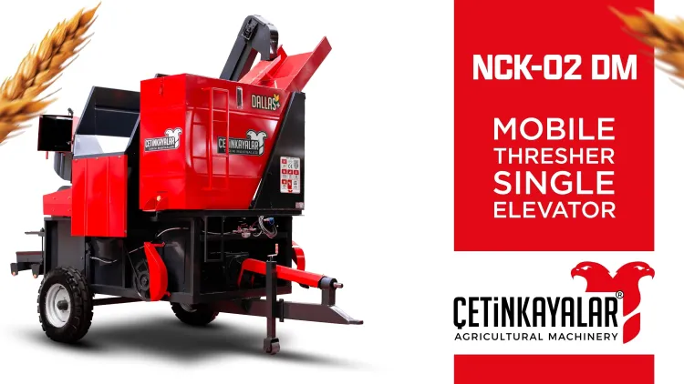 NCK-02 DM Mobile Thresher Single Elevator Promotional Video
